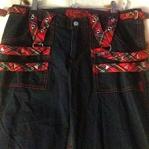 Women's Red Plaid Tripp Pants (7)